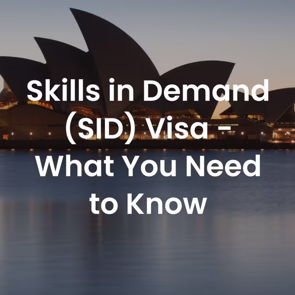skills in demand visa